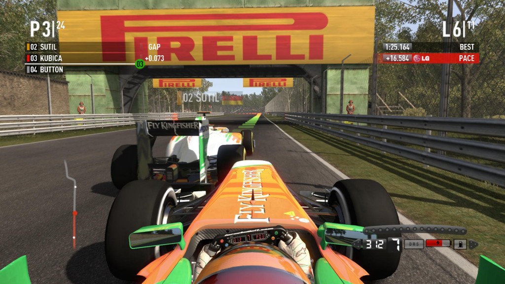 Walka na torze w F1 2011