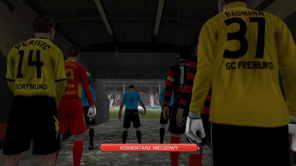 Zawodnicy w tunelu - FIFA 12