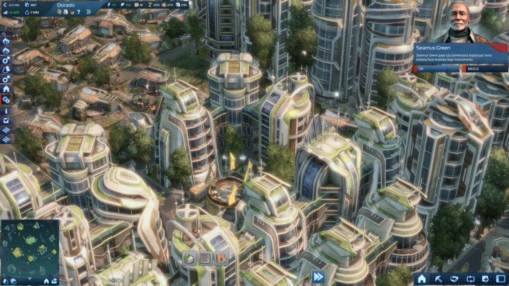 Anno 2070 - Typowa zabudowa miejska