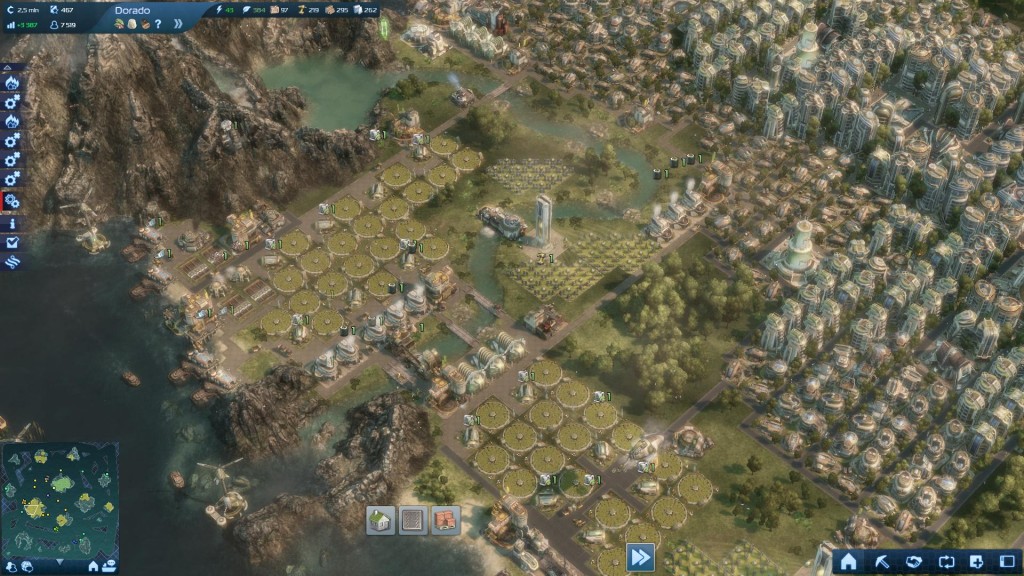 Anno 2070 - Widok miasta