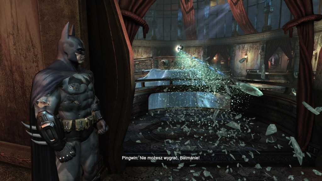 PhysX na normalnym poziomie - Batman Arkham City