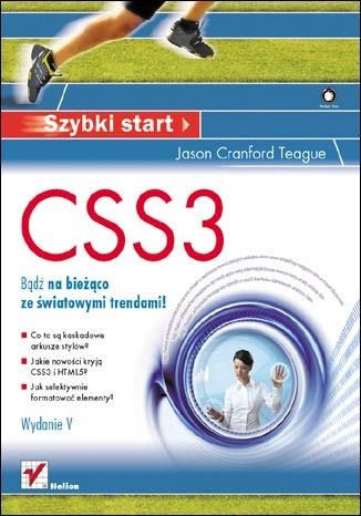 Okładka książki CSS3 Szybki Start Wydanie V - źródło helion.pl