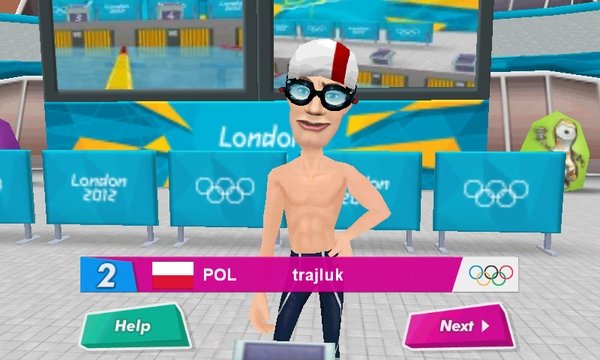 Start do wyścigu na 100m - Pływanie - Igrzyska Olimpijskie Londyn 2012