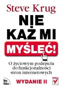 Okładka książki Nie każ mi myśleć! Wydanie II