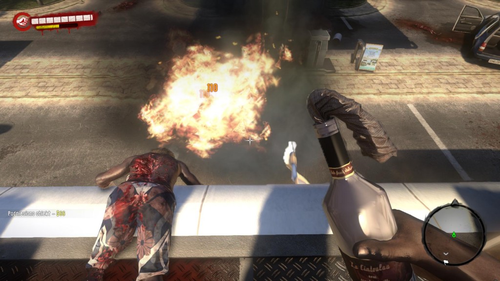 Podpalenie Zombie skuteczną metodą walki - Dead Island
