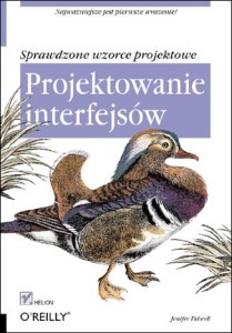 Okładka książki Projektowanie interfejsów - źródło helion.pl