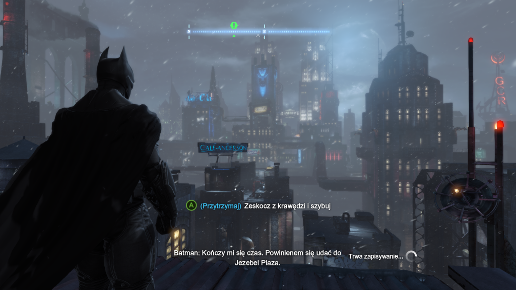 Widok na miasto w Batman Arkham Origin