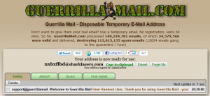 Skrzynka pocztowa Guerrilla Mail