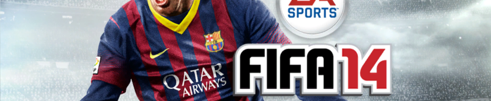 Lionel Messi na ekranie startowym FIFA 14